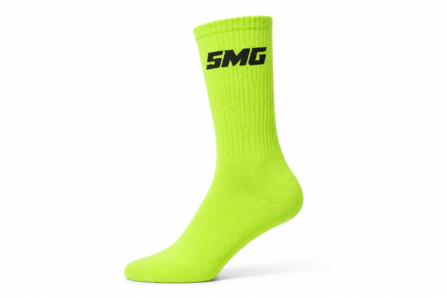 NEON GREEN SMG SOCKS