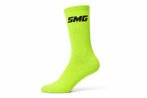 NEON GREEN SMG SOCKS