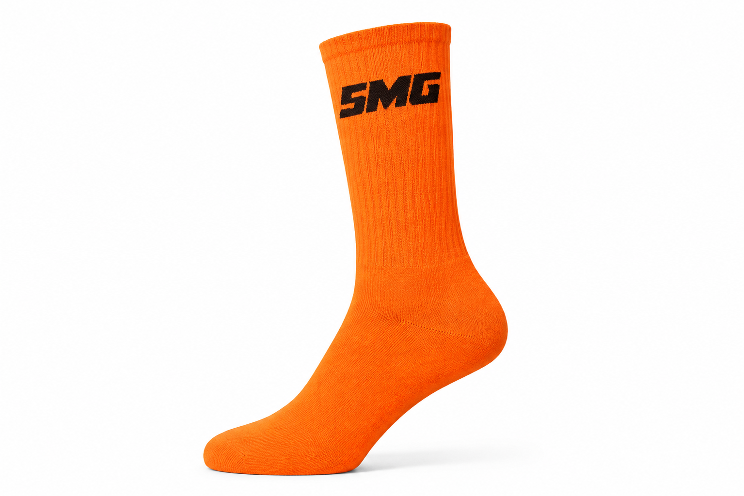 NEON ORANGE SMG SOCKS