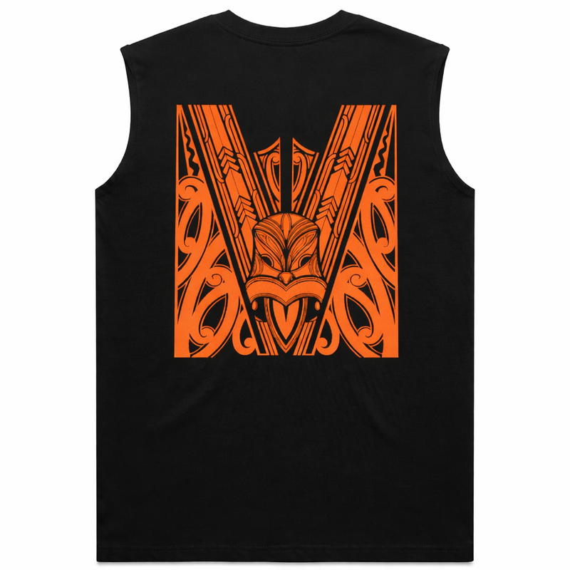 SMG HI-VIS SINGLET - NEON ORANGE